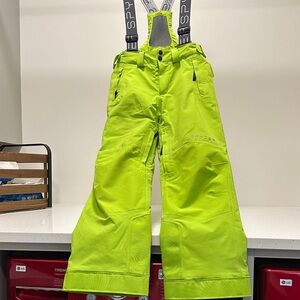 Spyder Kids Bright Green Overalls